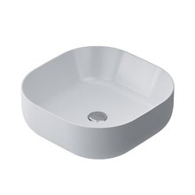 Раковина Am.Pm Universal C8FC0X043GWSQ, 43 см, накладная, фарфор, белый глянцевый