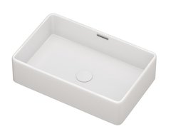 Раковина Aquanet Perfect 273673-3 55 x 35 x 14 см, накладная, белый