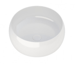 Раковина Aquanet Roumd-1 36 x 36 x 13 см, накладная, белый, 273679