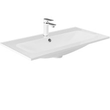 Раковина Aquanet Арт 318928, 90 см, искусственный камень, белый