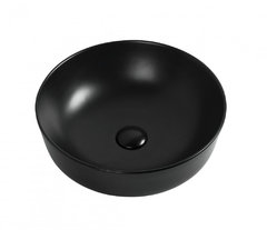 Раковина Aquanet Moon 245827-1-MB 41.5 см, накладная, черный