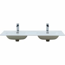 Раковина-столешница Aquanet Flat 254367 120 см, прямоугольная, цвет белый