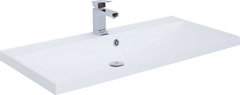 Раковина-столешница Aquanet Нота 284114 90 см, прямоугольная, белый