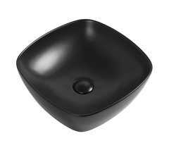 Раковина Aquanet Trend 273684 -1-MB 40 x 40 x 14 см, накладная, черный матовый