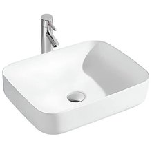 Раковина Aquatek Вега AQ5515-00, 50 х 39 см, накладная, белая