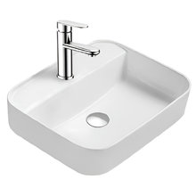 Раковина Aquatek Вега AQ5506-MW, 50 см, фарфор, цвет белый матовый