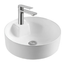 Раковина Aquatek Европа AQ5212-MW, 40.5 см, фарфор, цвет белый матовый