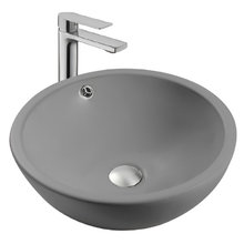 Раковина Aquatek AQ5354-MG, 44 см, фарфор, цвет серый матовый