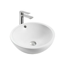 Раковина Aquatek AQ5354-MW, 44 см, фарфор, цвет белый матовый