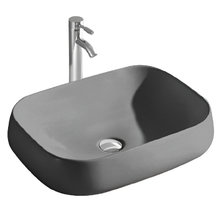 Раковина Aquatek AQ5526-MG, 56 см, фарфор, цвет серый матовый