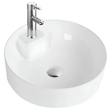 Раковина Aquatek Европа AQ5212-00, 40.5 см, накладная, белая