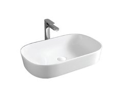 Раковина ArtCeram Ghost GHL002 01 00, 65 х 41.5 см, белый глянцевый