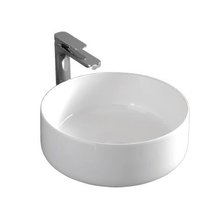 Раковина ArtCeram Cognac Countertop COL001 01 00, накладная, цвет белый глянцевый, 42 х 42 х 16 см