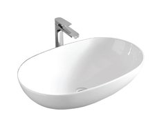 Раковина ArtCeram La Ciotola 70 LCL002 01 00, накладная, 70,5 х 44 х 20 см