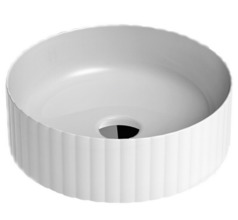 Раковина ArtCeram Millerighe OSL010 01 00, накладная, цвет белый глянцевый, 44 х 44 х 14,5 см