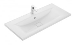 Раковина Акватон Айрис 1A73273KAG010 М 100 см, белый