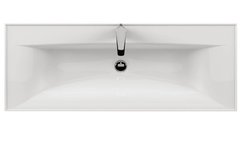 Раковина Акватон Айрис 1A729631AG010, 120 x 45, белая