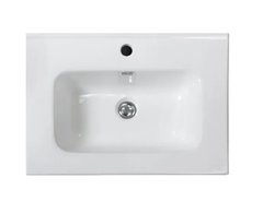 Раковина BelBagno BB500/390ETL 50, керамика, белая
