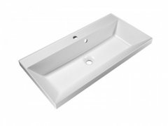 Раковина из искусственного мрамора BelBagno BB900/450-LV-MR-AST, 90 x 45 x 15 см
