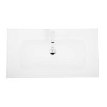 Раковина стеклянная BelBagno BB1010/465-LV-VTR-BO, 101 x 46 x 15 см, без перелива, белая матовая