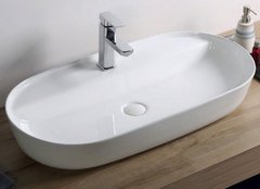 Раковина BelBagno BB1347 накладная 82 х 41 х 14 см