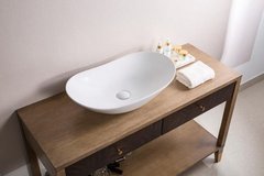 Раковина BelBagno BB1404 накладная 60 х 36 х 15 см, белая