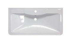Раковина из искусственного мрамора BelBagno BB1000/455-LV-MR-ALR, 100 x 45.5 x 14.5 см