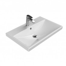 Раковина BelBagno 70 см, керамика, белая, BB-0321-70-LVB