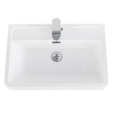 Раковина BelBagno Ancona-N EA-600-LVB 60, искусственный мрамор, цвет белый