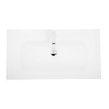 Раковина BelBagno 80 см, стеклянная, накладная, цвет белый матовый, BB810/465-LV-VTR-BO