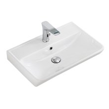 Раковина BelBagno Neon 19060 60 см, керамика, цвет белый