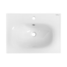 Раковина BelBagno 60 см, керамика, цвет белый, BB1923-600