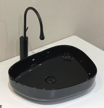 Раковина Belbagno 55 см, черный, BB1435-NERO