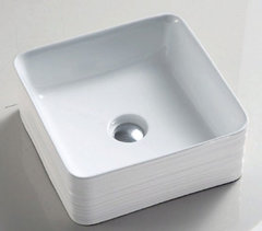 Раковина BelBagno BB1421 накладная 39.5 х 39.5 х 15 см