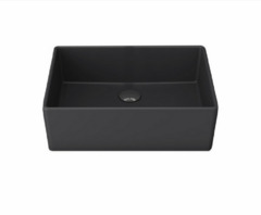 Раковина Bocchi Milano 1215-020-0125, 50 см, фарфор, антрацит