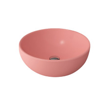 Раковина Bocchi Roma Venezia 1119-032-0125, 45 см, фарфор, цвет розовый матовый