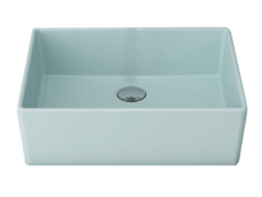 Раковина Bocchi Milano 1215-029-0125, 50 см, фарфор, цвет голубой матовый