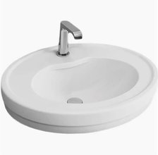 Раковина Bocchi Loreto 1048-002-0126, 60 см, фарфор, белая матовая