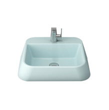 Раковина Bocchi Firenze 1074-029-0126, 50 см, фарфор, светло-голубая