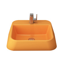 Раковина Bocchi Firenze 1074-021-0126, 50 см, фарфор, мандарин