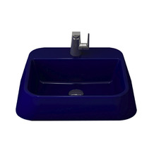 Раковина Bocchi Firenze 1074-010-0126, 50 см, фарфор, синяя
