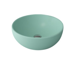 Раковина Bocchi Roma Venezia 1119-033-0125, 45 см, фарфор, цвет мятный матовый