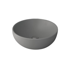 Раковина Bocchi Roma Venezia 1119-006-0125, 45 см, фарфор, серая матовая