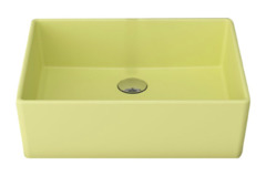 Раковина Bocchi Milano 1215-026-0125, 50 см, фарфор, цвет желтый матовый