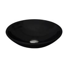 Раковина Bocchi Venezia 1120-005-0125, 40 см, фарфор, черная