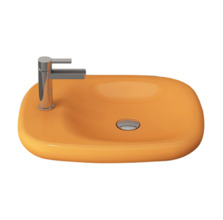 Раковина Bocchi Fenice 1164-021-0126, 54 см, фарфор, мандарин