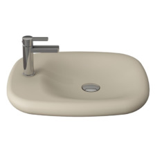 Раковина Bocchi Fenice 1164-007-0126, 54 см, фарфор, жасмин