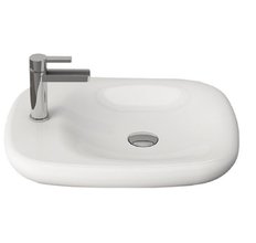 Раковина Bocchi Fenice 1164-001-0126, 54 см, фарфор, белая