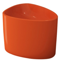 Раковина Bocchi Etna моноблок 1162-012-0125, 58 см, фарфор, оранжевая