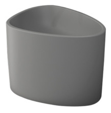 Раковина Bocchi Etna моноблок 1162-006-0125, 58 см, фарфор, серая